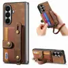 Adecuado para Galaxy Z Fold7 Funda de Cuero Tarjeta Samsung Zfoldable6 Multifuncional Plegable Cartera Cubierta Protectora Mayoreo