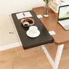 Tablero de Extensión de Escritorio sin Taladro, Tablero de Extensión para Ampliar Mesa, Extensión Lateral para Bandeja de Teclado de Escritorio de Computadora