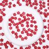 Flor de Pentagrama de Vidro Borboleta Cristal Radiante de Cinco Cores Contas Soltas Acessórios para Colar Pulseira de Miçangas DIY Feito à Mão