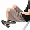 Estilo Old Money Pantalones Cortos Tipo Lino para Hombre Ropa de Verano Informal Sensación Perezosa Pantalones de Traje Deportivos Finos Rectos Holgados Pantalones Capri