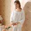 Novos pijamas estilo princesa do palácio para meninas, calças de renda de manga comprida para primavera e outono, roupas para casa doce, terno transfronteiriço