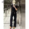 Pantalones Casuales de Caída Otoñales para Hombre Moda Retro Japonesa Color Sólido Adelgazantes Alargadores de Piernas Micro Flare Trendy