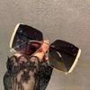 Nuevas gafas de sol para mujer 2023 tremolo live, gafas de montura grande, gafas de sol para hombre, gafas coreanas de marea, una generación de cabello