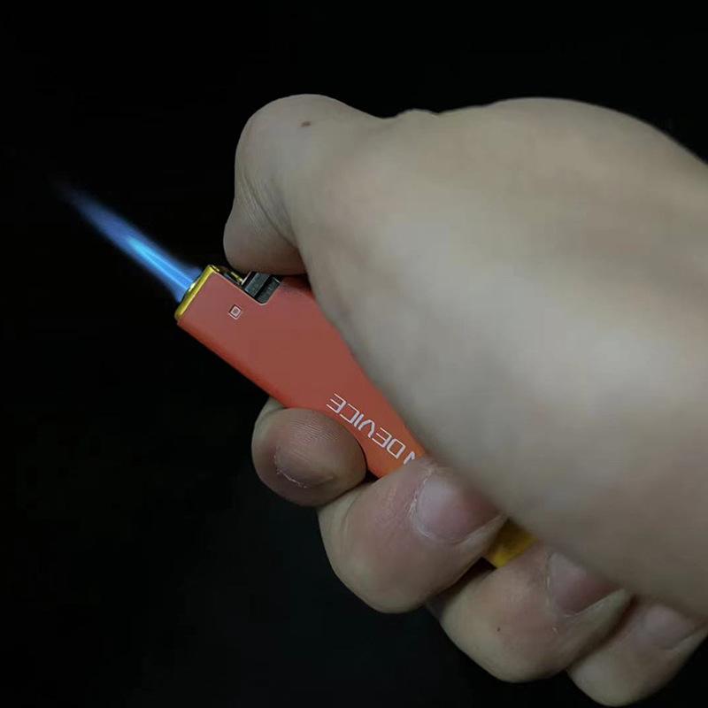 铁壳直冲防风打火机