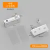 Dobradiça de Vidro Dobradiças Superior e Inferior Montagem Lateral Sem Furo Clipe para Armário de Cozinha de Animal de Estimação Pivotante Armário de Exposição Armário de Vinho Fecho Magnético Dobrável Acessórios