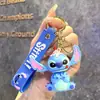 70 Llaveros de Puntada Clásica, Llaveros de Muñeca Populares de Dibujos Animados Lilo y Stitch, Colgantes Lindos para Pareja