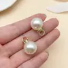 Colgante de Imitación Perla de Alto Brillo ABS con Cuentas de Diamante Colgante para Sombrero Pendientes Bolsa de Regalo Accesorios para Ropa Accesorios para Joyería DIY Venta al por Mayor