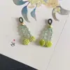 Rope Teñido a Mano Estilo Chino Cheongsam Traje Tang Disfraz Han Botón a Presión Colgante para Mujer Retro Guofeng Colgante Colgante Accesorios para Ropa Botón