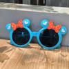 Bebé Un Año Lazo Mickey Niños y Niñas Lentes Anti-UV Lindo Estilo de Dibujos Animados Gafas de Sol para Niños