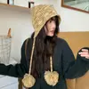 Artículos en Liquidación~ Gorros de Punto Otoño e Invierno, Gorros de Lana, Sombreros de Pescador que Hacen que la Cara Parezca Más Pequeña, Sombreros de Pescador Versátiles Estilo Coreano