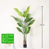 Planta Artificial de Plátano Viajero en Maceta, Planta Verde Grande de Pie para Decoración de Sala de Estar, Árbol Falso para Habitaciones Modelo de Hotel y Alojamiento, Planta Biomiética