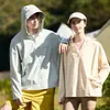 Ropa de Protección Solar Banana para Mujer con Protección UV para Exteriores, Top Holgado con Protección Solar, Chaqueta, Ropa de Protección Solar para Hombre, Ropa de Protección Solar de Seda de Hielo