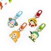 Llavero de One Piece con animación transfronteriza, Luffy, Nami, auriculares de metal, bolso, colgante pequeño, colgante de estudiante, dibujos animados