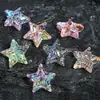 Transfronterizo Nuevo Transparente Alto Brillo Con Cuentas Colorful Fútbol Facetado Redondo Acrílico DIY Pulsera Collar Cuentas Sueltas