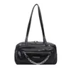 Bolso pequeño cuadrado texturizado estilo coreano al por mayor para mujer, nuevo modelo de verano 2026, color liso, bolso de hombro de lujo ligero, bolso de axila para commuting