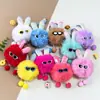 Llavero de Conejo de Peluche con Ojos de Estrella Colgante de Muñeca Linda Juguete Portátil Creativo Bolso de Niña Regalo Pequeño