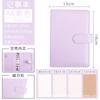 Manual creativo transfronterizo de Amazon Spot A6 Cuaderno Macaron Cuaderno con carpeta A5PU Manual del cuaderno