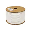 Tubo numérico en blanco de PVC con forma de flor de ciruelo ecológico para codificación e identificación de cables, adecuado para usar con máquinas numeradoras de líneas y para imprimir códigos de línea