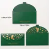 Mercadorias à Vista Transfronteiriças Envelope Vermelho Folha de Ouro Presente de Natal Ano Novo Bolsa Dourada Decoração de Festa Envelope de Dinheiro Envelope Vermelho Estampagem a Quente