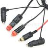 Cable de Extensión de Video de Monitoreo Enchufe para Encendedor de Cigarrillos de Coche Enchufe para Refrigerador de Coche ABS con Fusible Enchufe para Encendedor de Cigarrillos Enchufe SAE