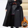 Chaqueta de algodón para hombre 2026 nuevo estilo de invierno, con forro grueso de felpa, abrigo de algodón a prueba de frío para papás de mediana edad