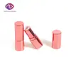 Yueshunxing Material Personalizado para Envase Cosmético Chapado en Oro Rosa Tubo Redondo para Labial 3.5g