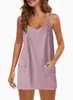 2026 Verano Transfronterizo Europeo y Americano para Mujer Amazon Top Camisola Mono Conjunto Casual
