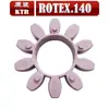 Acoplamiento Pad Amortiguador Morado Anillo de Goma de Acoplamiento Octagonal Junta de Flor de Ciruelo Gr28 38 42 Estándar Ktr