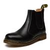 Zapatos Casuales de Cuero Genuino de Caña Alta Elásticos Slip-On Transfronterizos Botines Cortos de Moda Chelsea 2976