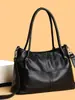 Nuevo bolso de mano de moda para mujer, elegante bolso tote, gran capacidad, versátil, se puede llevar en la mano o cruzar el cuerpo, disponible para envío directo