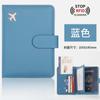 Em estoque Amazon Atacado Transfronteiriço RFID Anti-magnético Viagem Porta Passaporte PU Multifuncional Etiqueta de Bagagem Bolsa de Armazenamento para Viagem de Negócios
