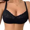 Sujetador push-up sin costuras estilo europeo y americano, talla grande, soporte suave, cobertura lateral del busto, anti-caída, sin varillas, lencería cómoda y transpirable para mujer