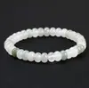 Artículo popular para transmisiones en vivo: Pulsera de Jadeíta Natural del Tianshan con verde flotante, cuentas redondas heladas y lisas, nudo de bambú, ábaco y calabaza en estilo chino tradicional