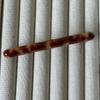 Pinza para el cabello de acetato simple y delgada estilo coreano que combina con todo, clip para coleta trasera, pico de pato largo de temperamento elegante