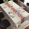 Mantel Retro de Lujo Ligero Estilo Americano, Sin Lavado, Impermeable, Resistente al Aceite, Resistente al Calor, Cubierta de Mesa, Cubierta de Mesa de Café, Directo de Fábrica