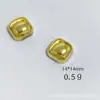 Puntos Dorados y Plateados Corazón de Diamante Oso Perro Globo Lazo Estrella de Cinco Puntas Mariposa m Bean Joyería DIY Agujero Material para Zapatos