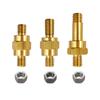 Reductor de batería terminal de conexión de cabeza de cobre cabeza de columna de cobre batería accesorios de hardware modificados pulgada 3/8 columna de cobre