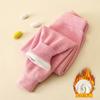 Pantalones Cálidos para Niños Invierno Nuevo Bebé con Forro Polar Engrosados Pantalones Interiores para Niño Leggings para Niña Pantalones para Niños Ropa para Niños