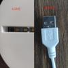 Base de luz nocturna 3D directa de fábrica, base USB monocromática de tres colores, lámpara de mesa LED, base de lámpara de noche de dormitorio acrílica