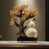 Nuevo árbol de la fortuna estilo chino decoración de la fortuna decoración para el hogar y la oficina decoración regalos para inauguración de casa nueva