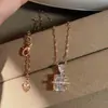 Viga de Equilibrio Azul Marino Color Paraíba Aretes Azúcar Helado para Mujer, Dorados Transparentes y Estilo de Lujo Ligero, Aretes Elegantes y Versátiles