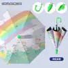 En Stock Estuche Impermeable Lindo Dibujo Animado Paraguas Infantil Paraguas Promocional para Niños de Guardería Niños y Niñas Estudiantes de Primaria Doble Uso para Sol y Lluvia