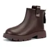 Meninos e Meninas 2026 Outono/Inverno Novo Estilo Botas Curtas com Pelúcia Kids Moda Coreana Simples Versátil Botas de Couro para Meninas Botas Individuais