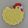 Posavasos de ramo de rosas terminadas transfronterizo Lana Tejido a mano Crochet DIY Tulipán tejido Gancho Flor Gama alta