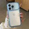 Funda de teléfono transparente de cambio instantáneo adecuada para Apple 17, iPhone 16 Pro Max, funda arcoíris, Huawei, Xiaomi funda rígida