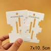 Cartão 3 Pegadores em Estoque Pegadores de Cartão Acessórios para Cabelo Cartão de Exibição DIY Materiais de Embalagem em Papel Acessórios para Cartão de Presilha de Cabelo