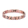 Pulsera Magnética Desmontable de Moda Europea y Americana Tk de Alta Venta Transfronteriza, Aleación Ecológica con Pedrería, Pulsera Ajustable para Mujer