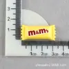 Accesorios de Resina DIY Pasador Pegamento Cremoso Divertido m Bean Funda para Teléfono Móvil Accesorios de Caramelo Pasador de Expresión Material para Accesorios de Cabello