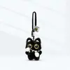 Colgante Bolsito Gato Negro, Muñeco de Peluche Lindo, Llavero para Coche, Cadena de Joyería para Colgar, Regalo de Moda para Estudiante