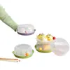 [Feito com Amor] Vaporizador Seguro para Micro-ondas, PP de Grau Alimentício, Conservação de Alimentos na Geladeira, Cozinhar no Vapor Pães, Cozinhar no Vapor Milho, Cozinhar no Vapor Ovos, Grade para Cozinhar no Vapor de Cozinha